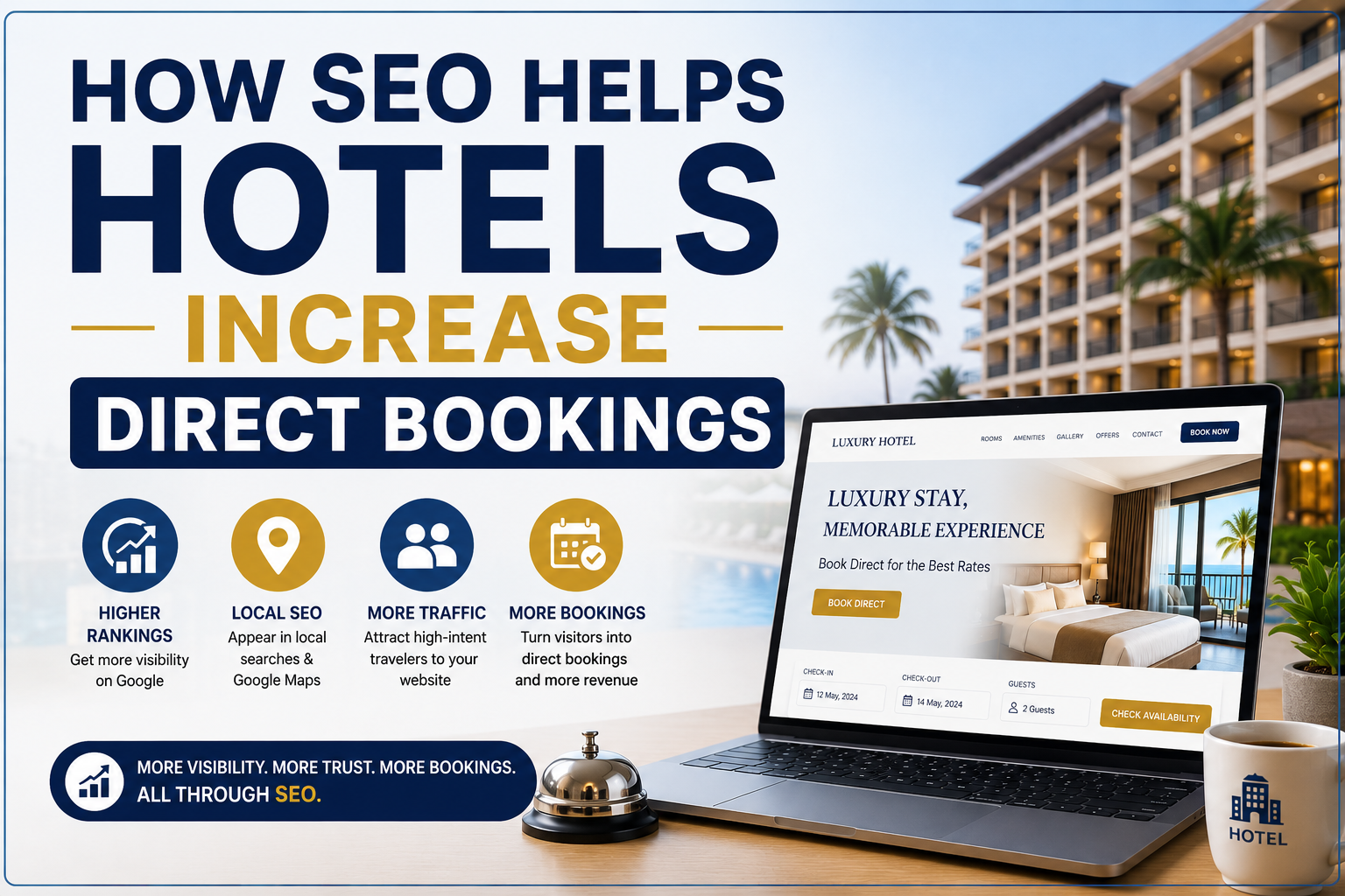 How SEO Helps Hotels Increase Direct Bookings