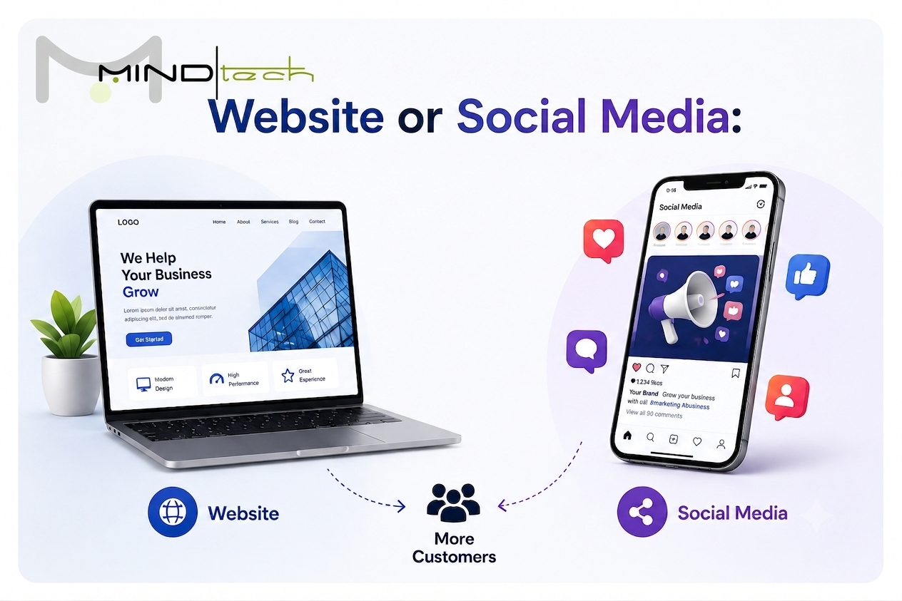 Website or Social Media: Which Generates More Customers for Your Business? 